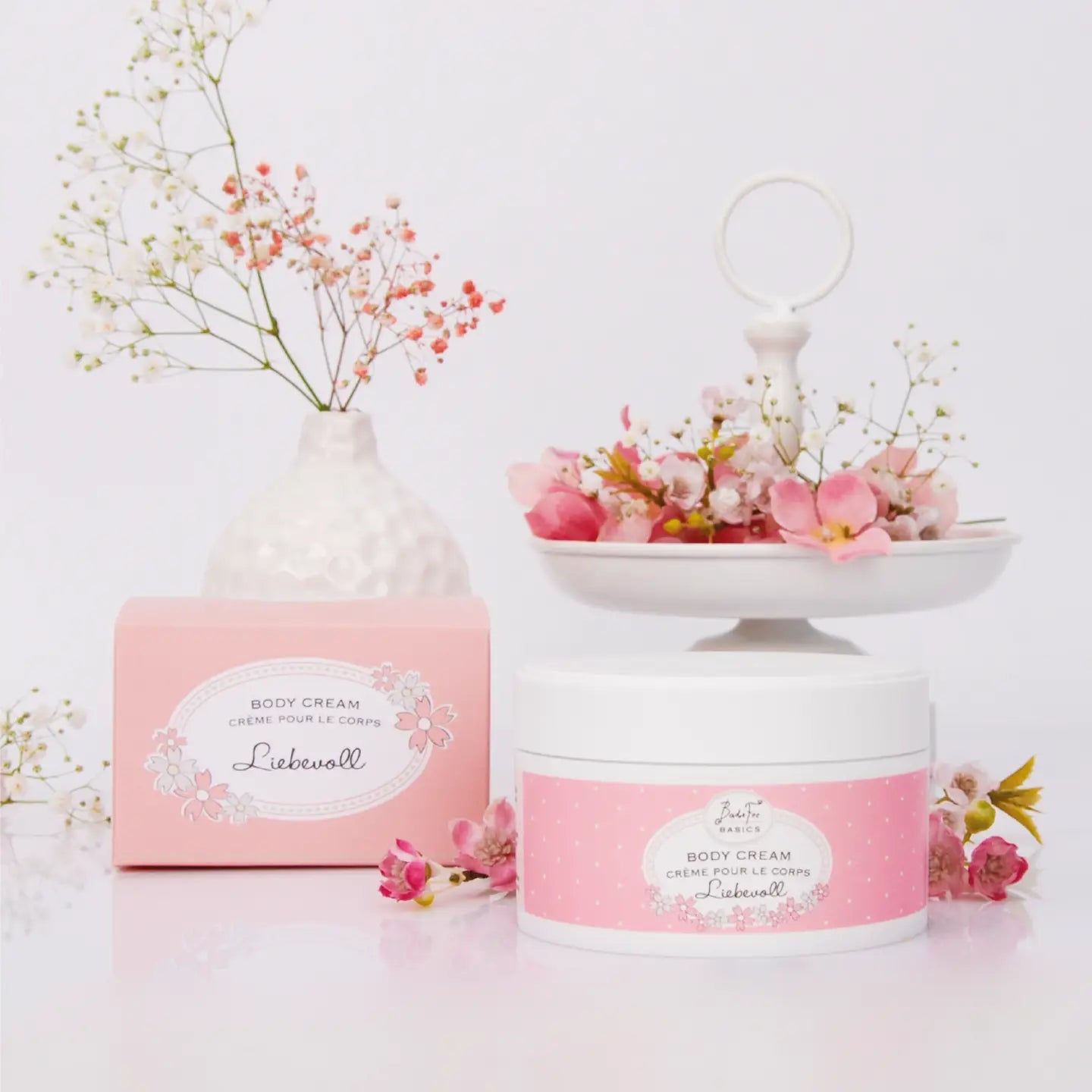 Liebevoll Body Cream - Strawberry and Rhubarb