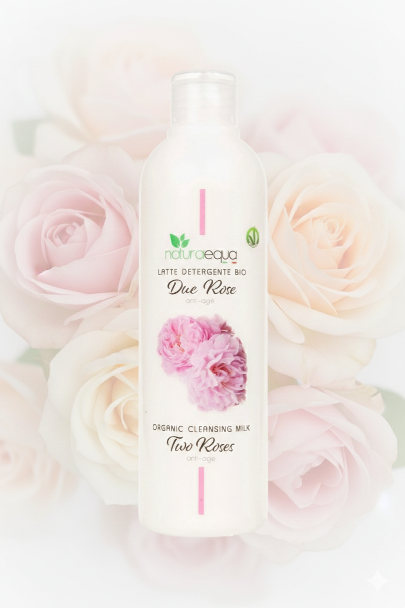 Leite de Limpeza Orgânico Duas Rosas