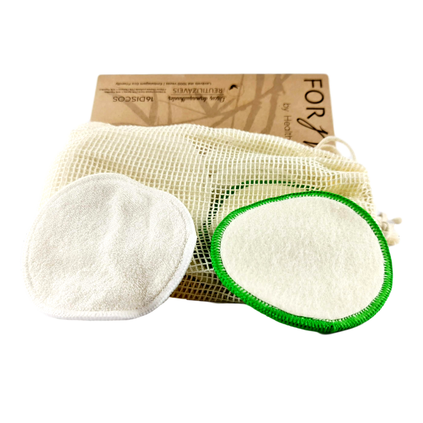 Reusable Makeup Remover Pads | Set of 16 pads