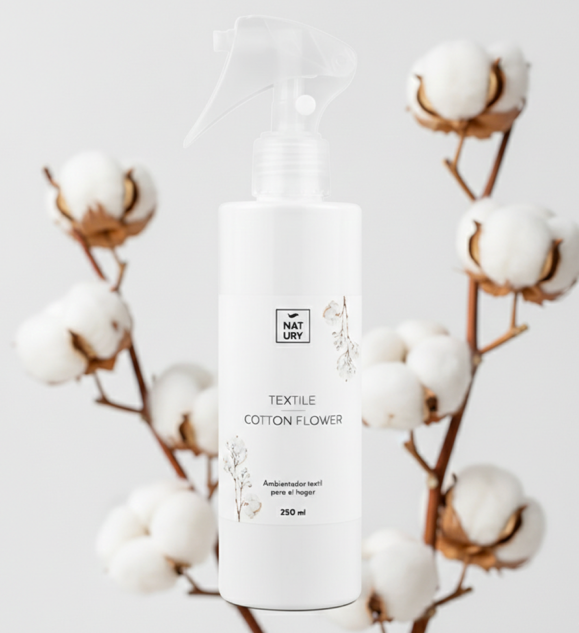 Aromatizador Têxtil Flor de Algodão