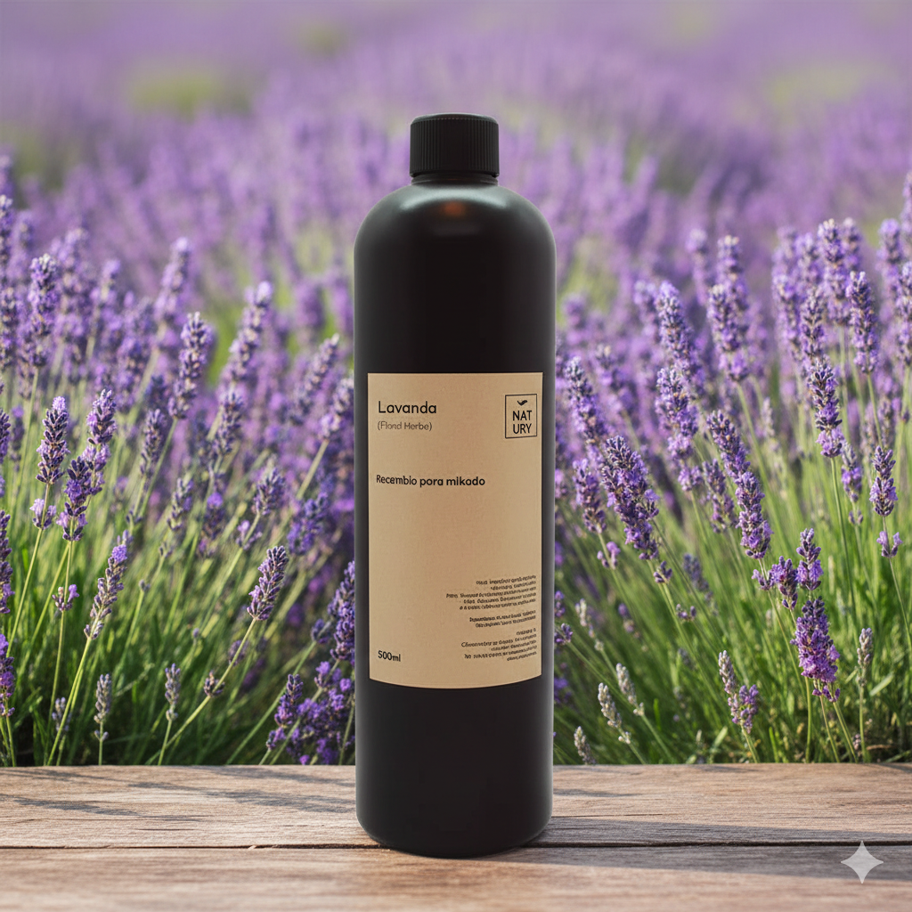 Recarga de Mikado Lavanda 500ml.