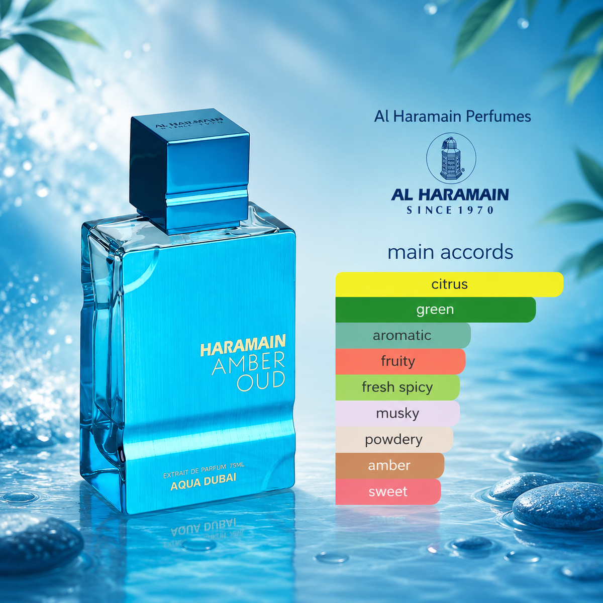 Perfume Amber Oud Aqua Dubai