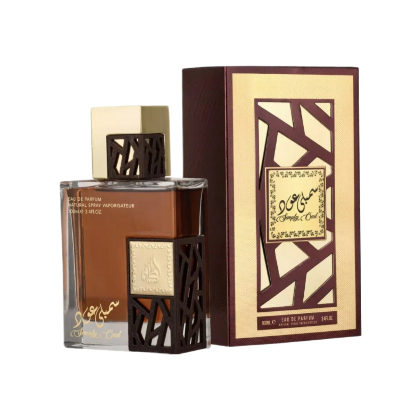 Perfume Unissexo Simply Oud Lattafa