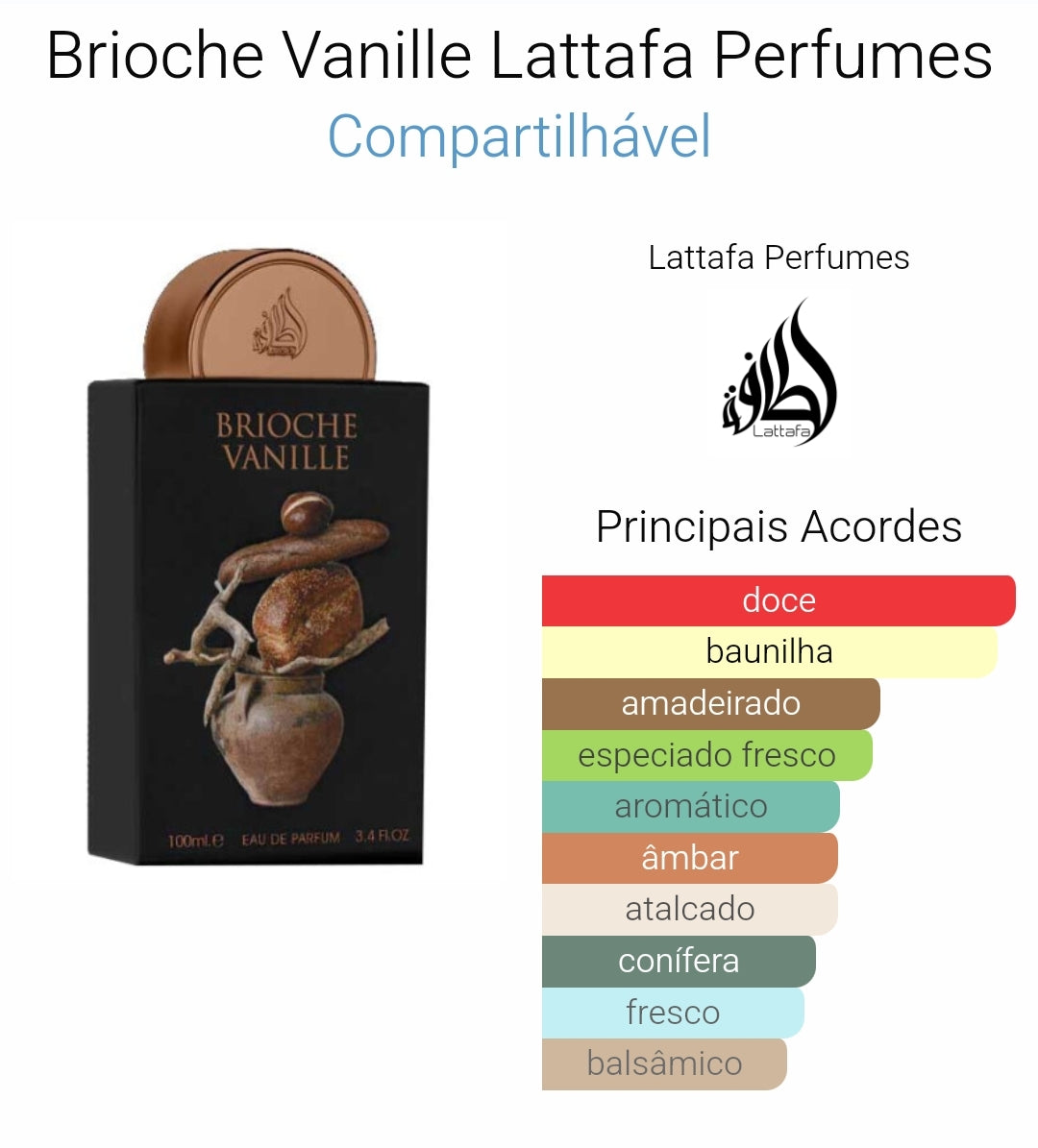 Brioche Vanille Perfume by Lattafa